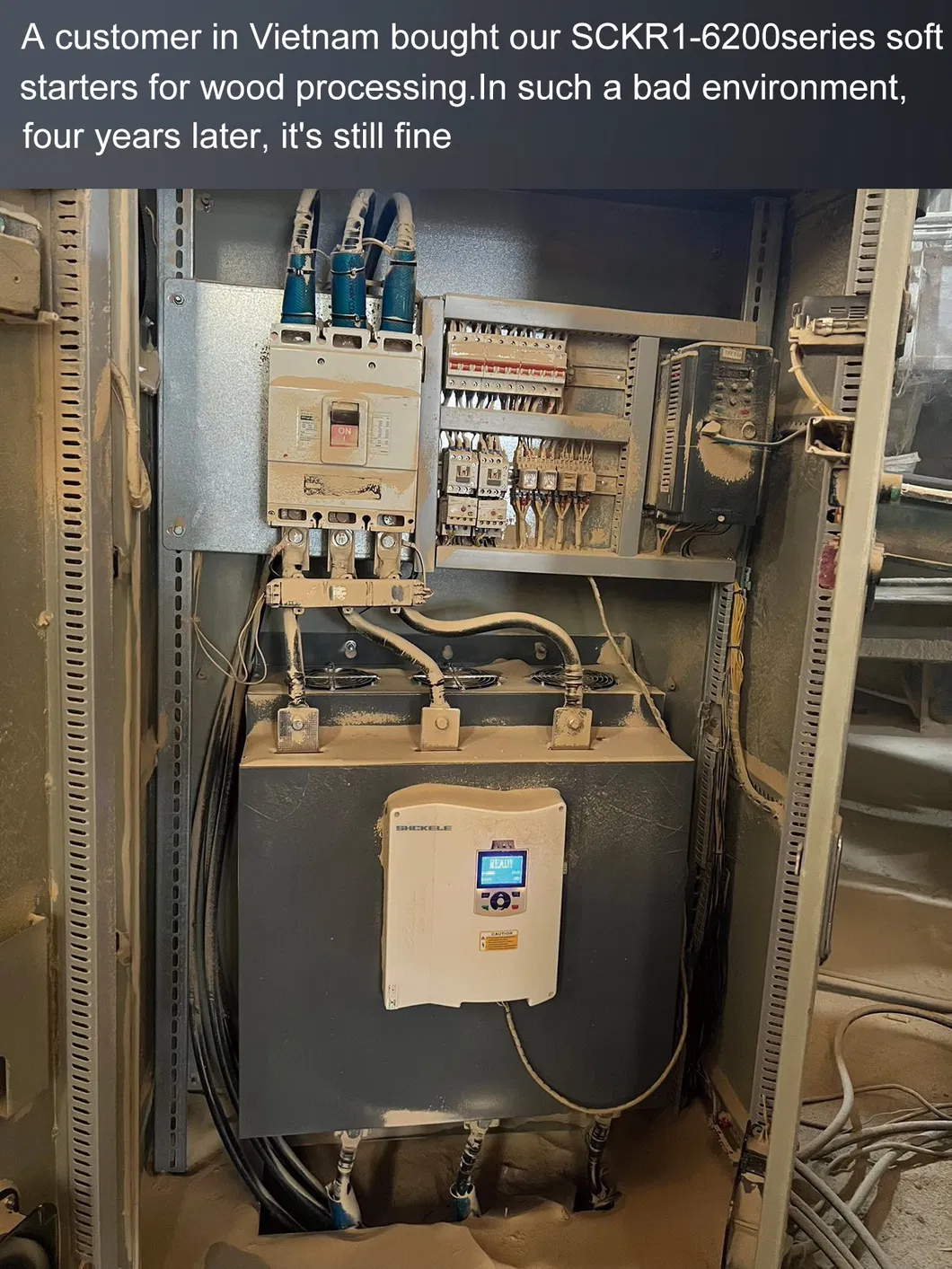 125HP Spanish Intelligent Language Soft Start AC Motor Soft Starter 3 Phase 220V/380V/440V/660V 90kw for Pump