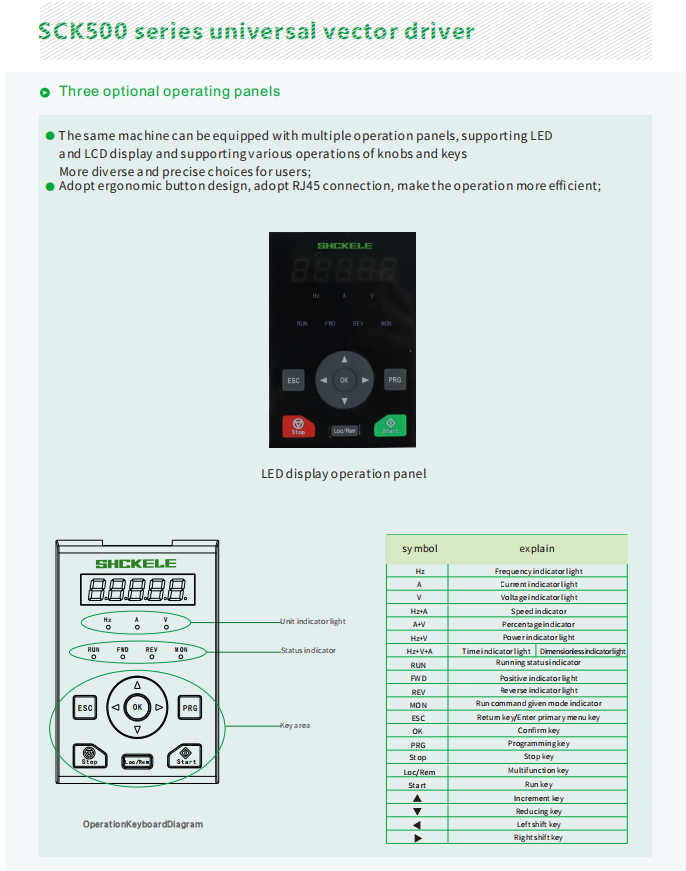 15kw 380V VFD Three Phase 3 Phase Pump Drive Variable Frequency Drive