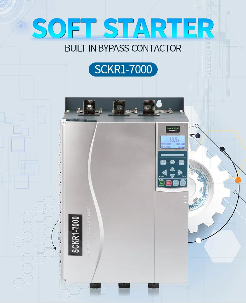 185kw 380V 50Hz/60Hz 3 Phase Pump AC Motor Soft Starter Russian Language