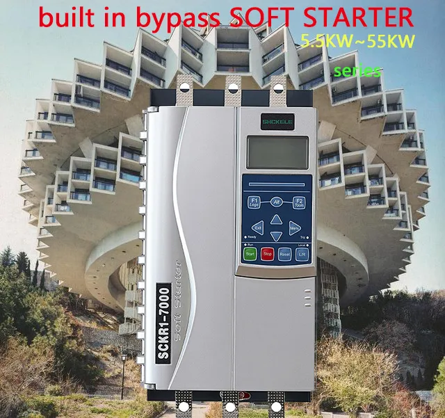 45kw Three 690V Built-in Bypass Soft Starter 60HP for Automation Equipment