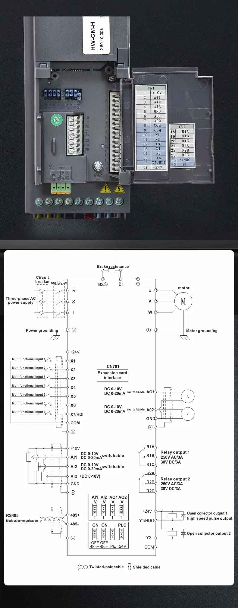 7.5kw~15kw 380V Single Phase 7.5kw 11kw Swimm Pool Pump 3 Phase Motor Controlle VFD Manufacture