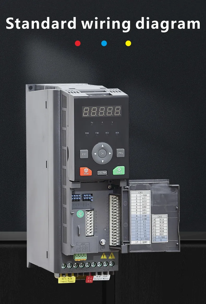 7.5kw~15kw 380V Single Phase 7.5kw 11kw Swimm Pool Pump 3 Phase Motor Controlle VFD Manufacture