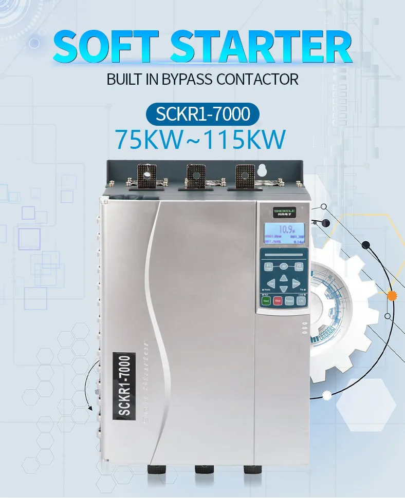 75kw~115kw 380V/440V Soft Starter Contactor Can Replace Intelligent Aucom Three-Phase Water Pump