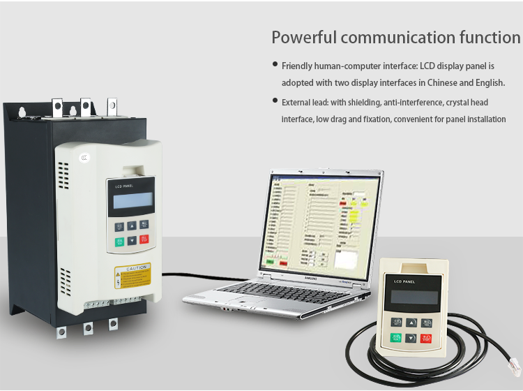 Factory 37kw Price Smart 50Hz/60Hz Online Soft Starter for Electric Three-Phase AC Asynchronous Motor