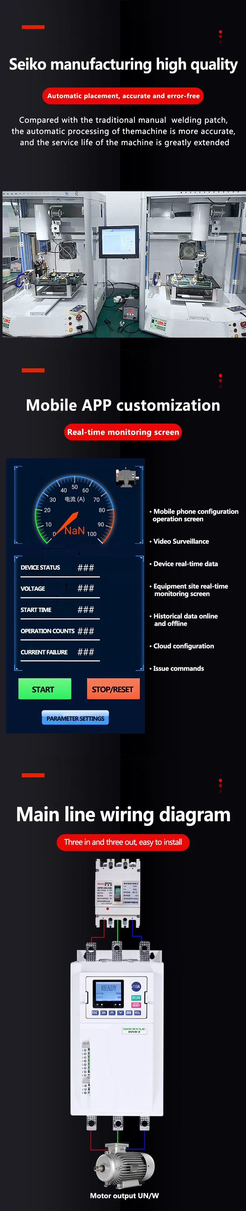 High Quality Online Soft Starter 3 Phase 90kw