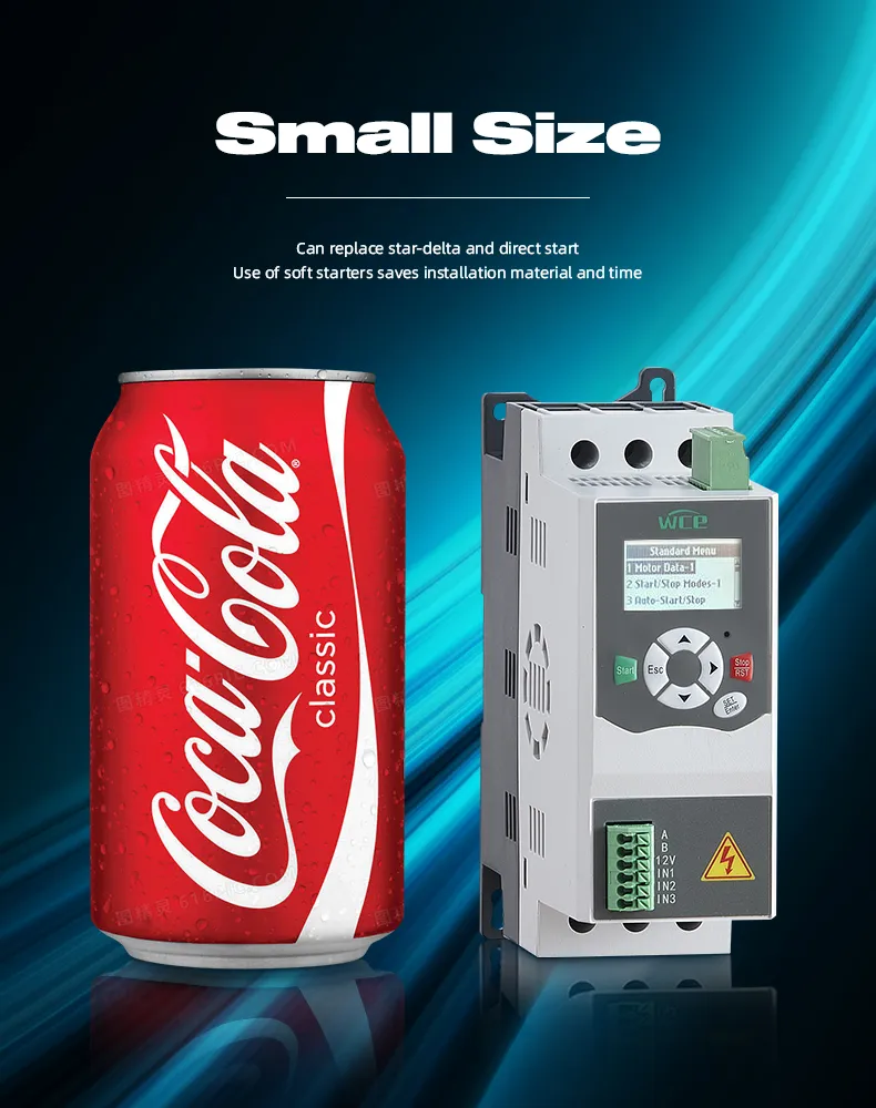 High Tech Manufacturer Soft Starter 220V 380V 440V AC 3 Phase High Quality 5.5kw 11kw 30kw