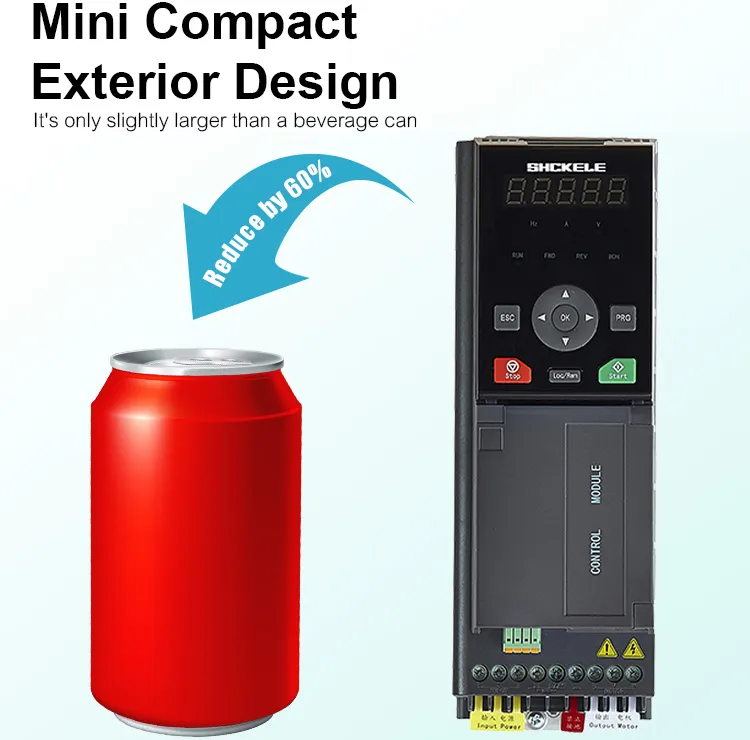 Hot Sale VFD Mini 380V Variable Frequency Drive 1.5kw to 30kw