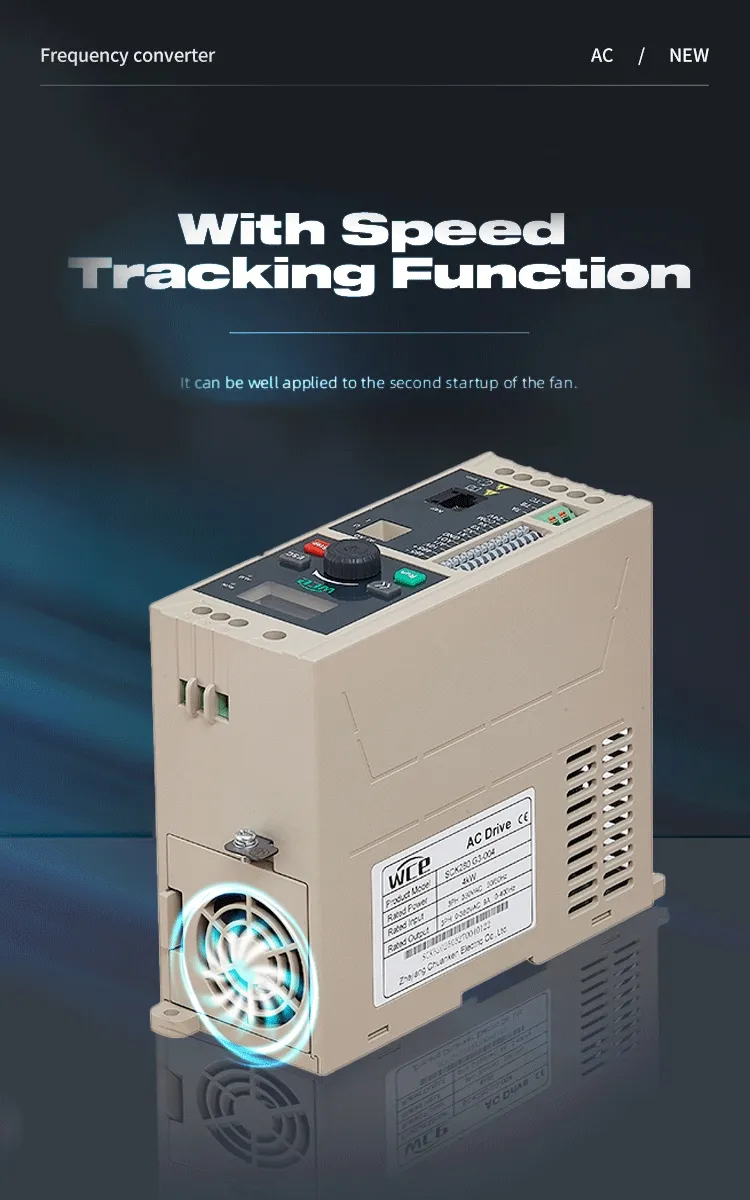 Industrial Grade VFD AC Drive Inverter 3 Phase 220V Input to 3 Phase 220V Output 0.75kw 1.5kw 2.2kw 4kw for Mixer