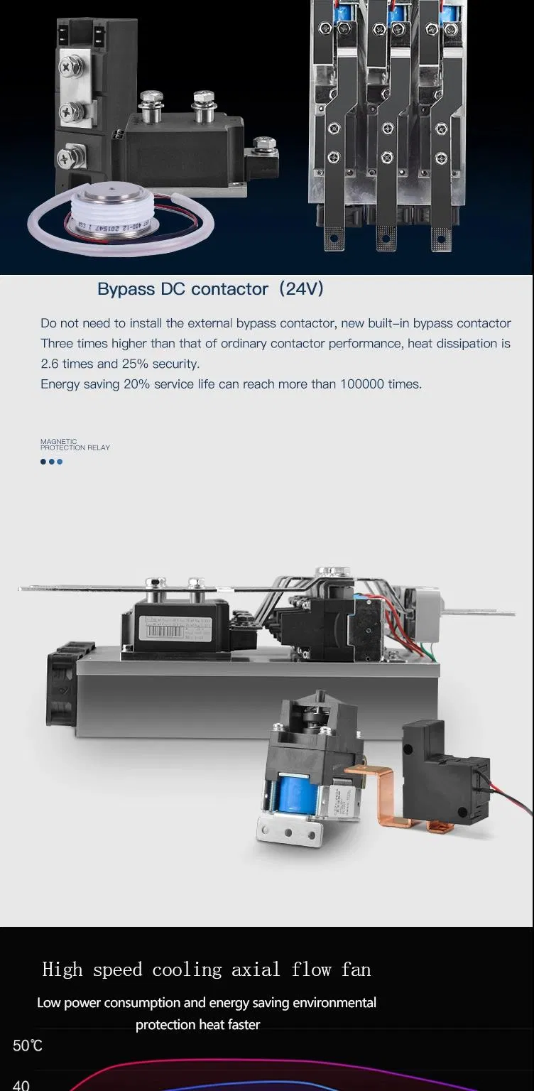 Intelligent and Efficient Motor Controller 315kw 380V Soft Starter