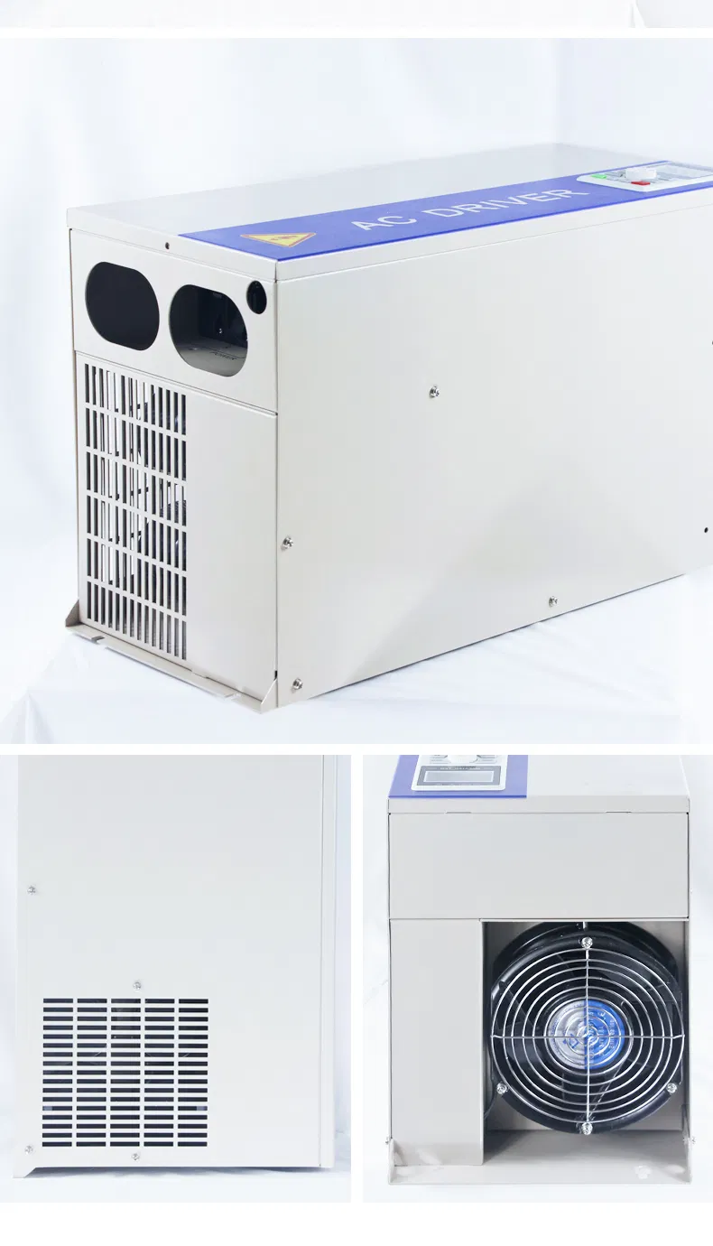 LCD English Display AC Drives VFD 5.5kw to 400kw Frequency Converter 3 Phase 380V Motor Inverter 60Hz to 50Hz Frequency Inverter