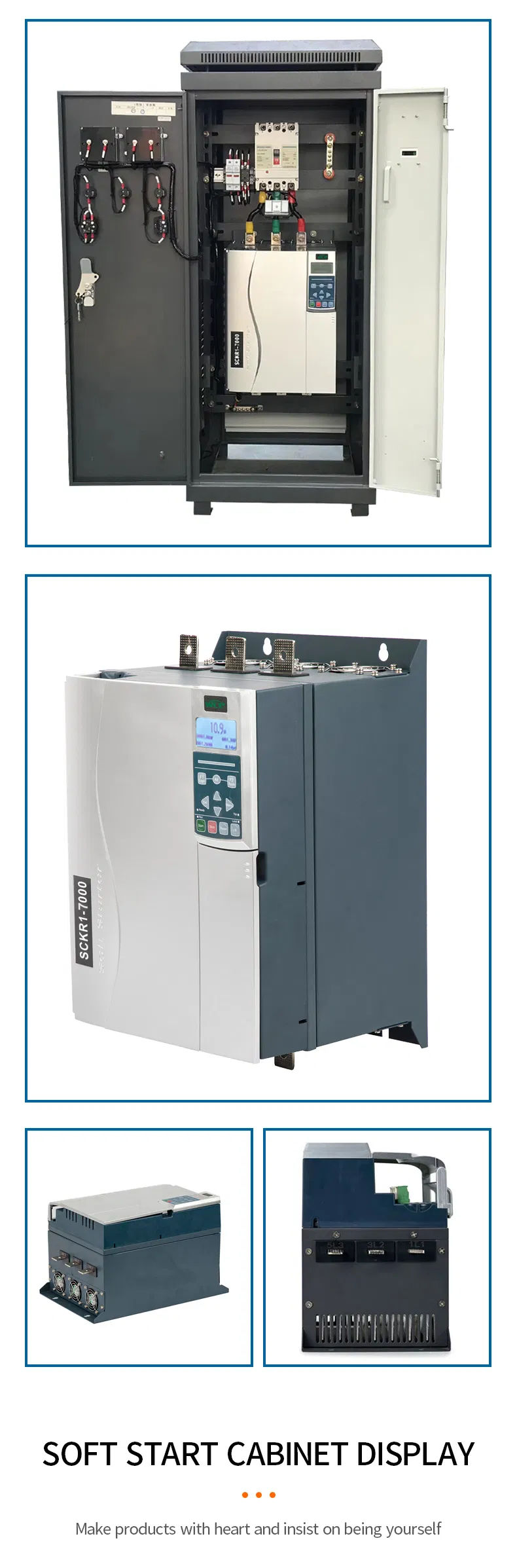Low Voltage 11-22kw Motor Soft Starter for Compressors with High Precision Control Features