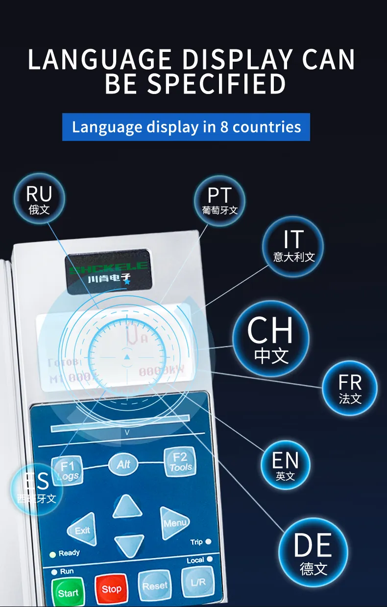 Portuguese Language High Quality Built in Bypass Soft Starter Three Phase 380V 45kw Intelligent Soft Starter
