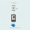 Print Logo AC 50Hz 320kw Control Online Soft Starter 3 Phase 380V Power for Pump