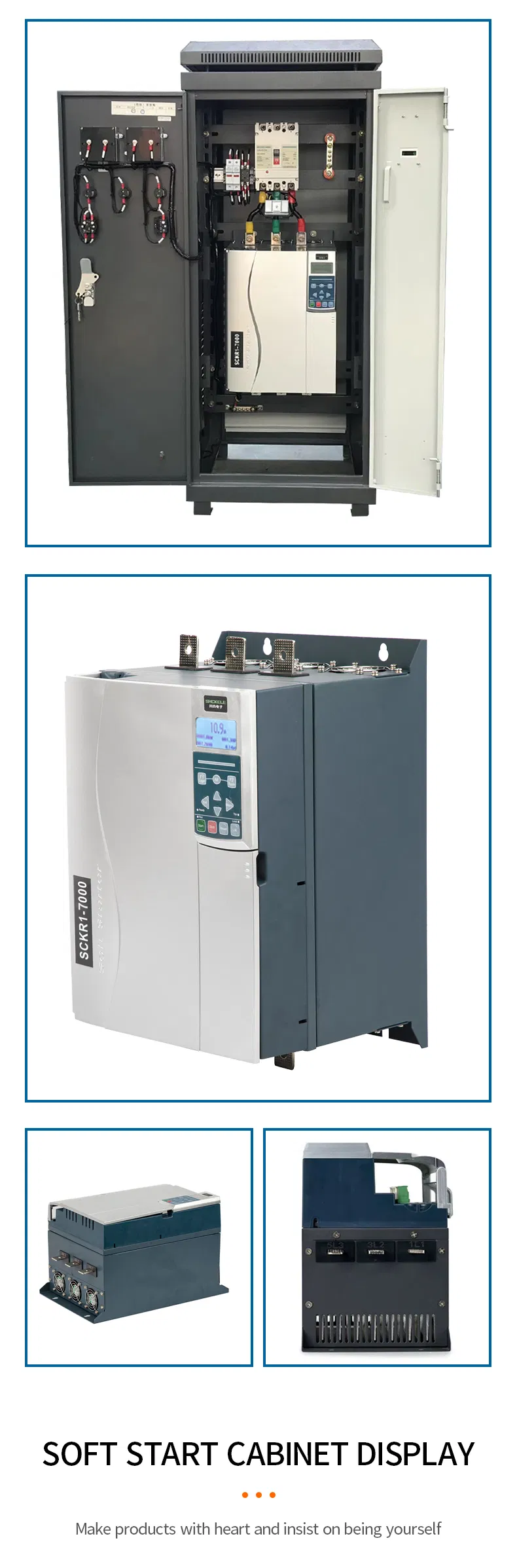 Soft Starter 3 Phase 100HP 75kw for AC Motor