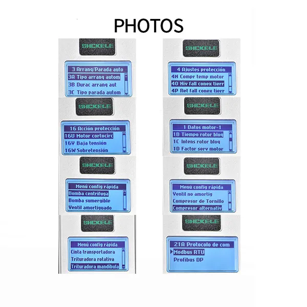 Spanish Intelligent Language Built in Bypass Soft Starter 23A 5.5kw/220V 3 Phase