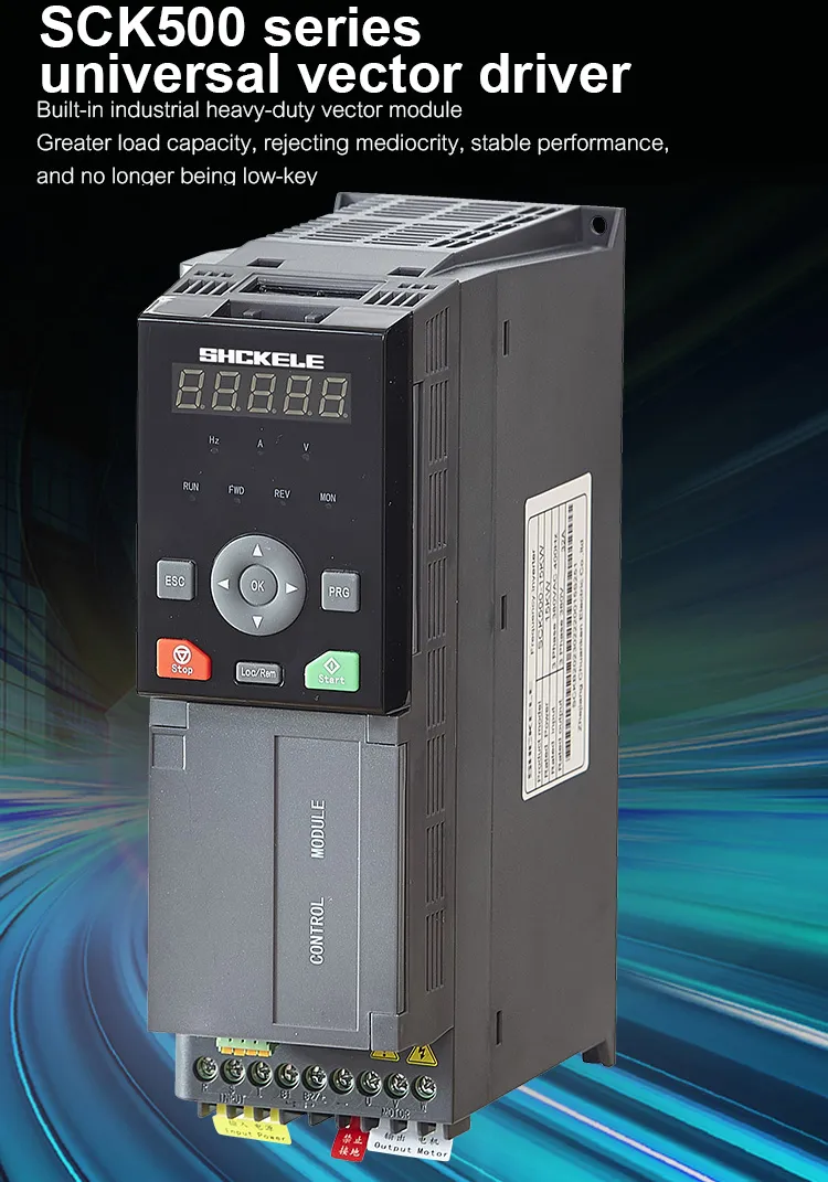 Top-Level Frequency Inverter 7.5kw AC Drive Frequency Converter 380V VFD 7.5kw for 3 Phase Motor Pump