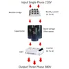 VFD 220V Input 3-Phase 380V Output 4kw Frequency Converter VFD for AC Motor