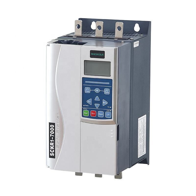 Air Compressor Soft Starter Portuguese Intelligent Language 380V 5.5KW Soft Starter 3 Phase Electric Motor Controller