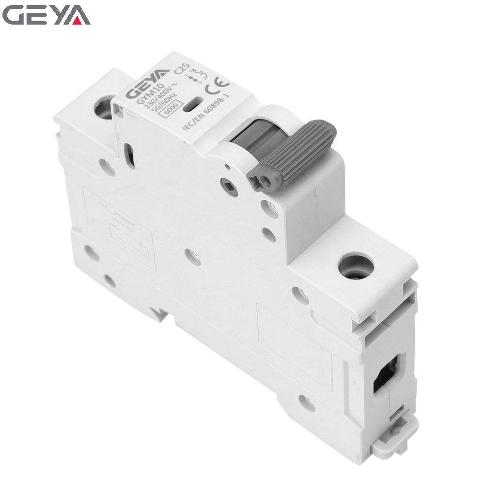 GEYA Miniature Circuit Breaker GYM10 1P 220V 63A 50/60 Hz Modular Din Rail MCB 20a Mini Breaker Mcb 200 Amp Circuit Breaker